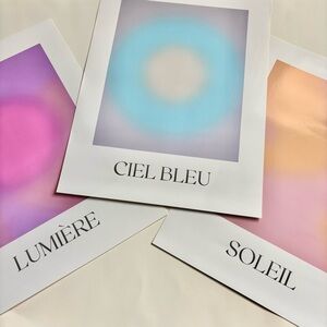 Set of 3 Aura Prints